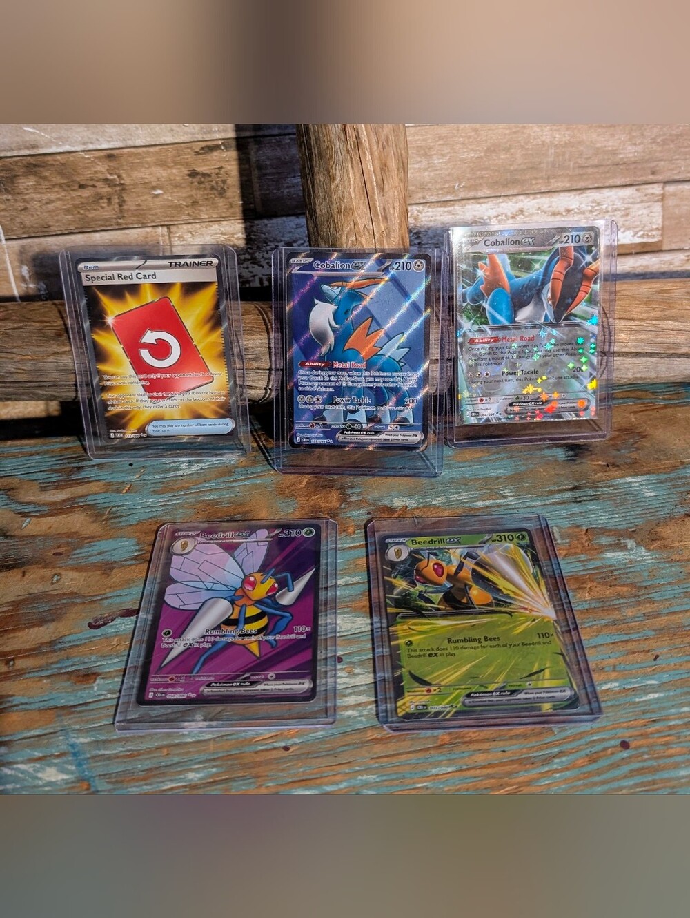 Pokemon Chaos Rising 5 Card Bundle